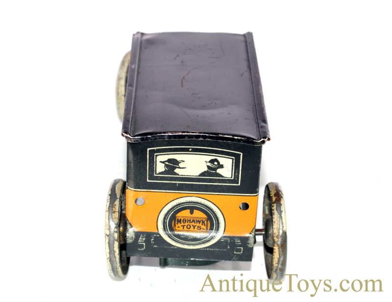 Mohawk Toys Yellow Taxi No. 361 Tin Lithographed Cab <FONT COLOR="ff000 ">*SOLD*</font> - Image 4