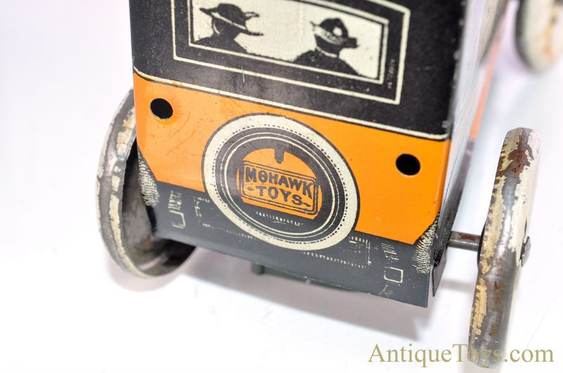 Mohawk Toys Yellow Taxi No. 361 Tin Lithographed Cab <FONT COLOR="ff000 ">*SOLD*</font> - Image 6