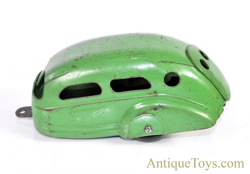 Vintage Wyandotte Toys All Metal Products Company Pressed Steel Trailer Airstream for Sale <FONT COLOR="ff000 ">*SOLD*</font> - Image 2