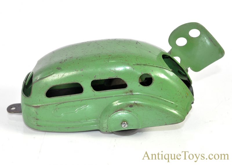 Vintage Wyandotte Toys All Metal Products Company Pressed Steel Trailer Airstream for Sale <FONT COLOR="ff000 ">*SOLD*</font> - Image 3