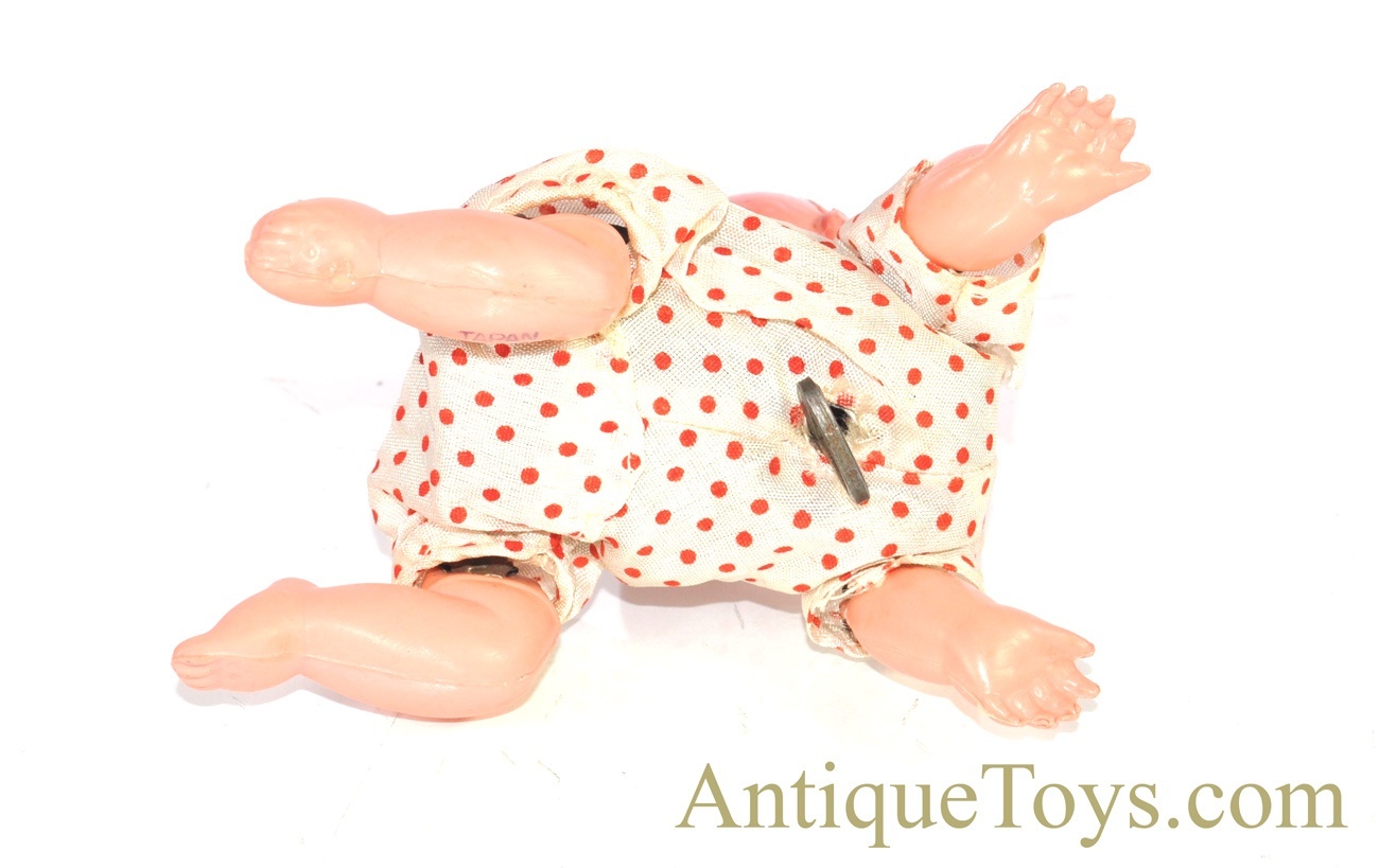 Vintage Hadson Occupied Japan “Crawling Baby” Celluloid/Plastic Windup Toy in Box <FONT COLOR="ff000 ">*SOLD*</font> - Image 7
