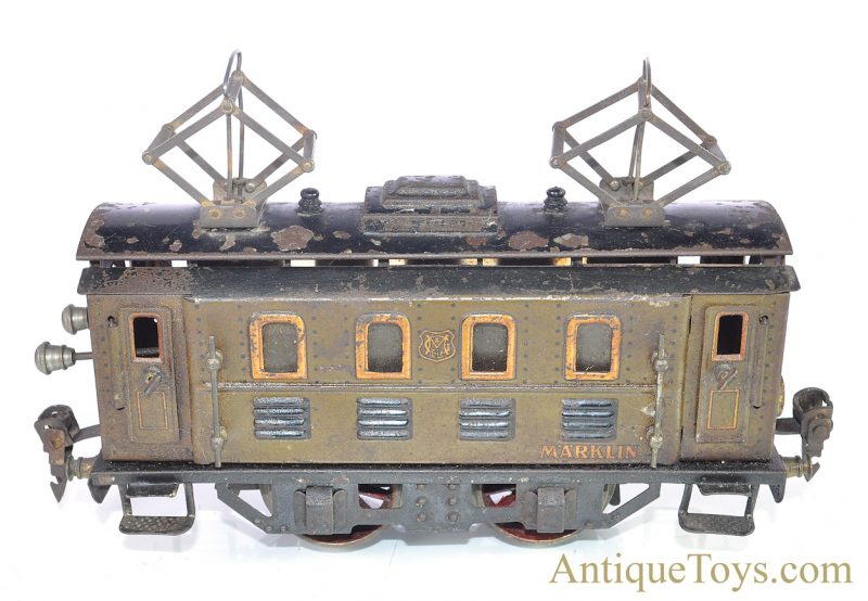 Marklin/Gebrüder Marklin Tin Lithographed Windup “Electric” RS 950 Passenger Train Car O Gauge <FONT COLOR="ff000 ">*SOLD*</font> - Image 2