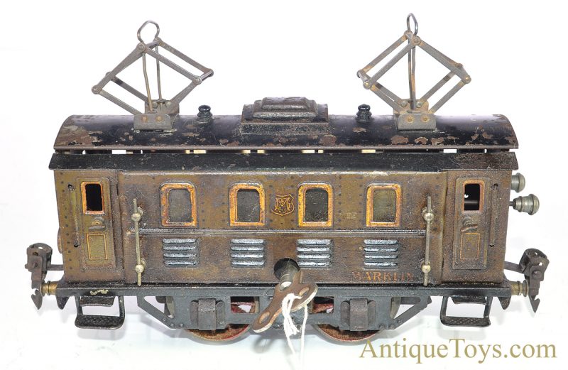 Marklin/Gebrüder Marklin Tin Lithographed Windup “Electric” RS 950 Passenger Train Car O Gauge <FONT COLOR="ff000 ">*SOLD*</font> - Image 3