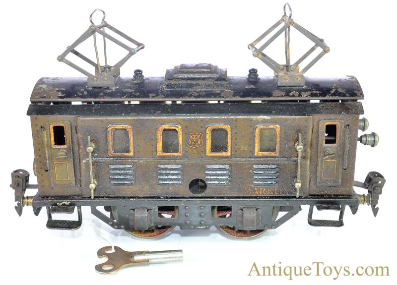 Marklin/Gebrüder Marklin Tin Lithographed Windup “Electric” RS 950 Passenger Train Car O Gauge <FONT COLOR="ff000 ">*SOLD*</font>