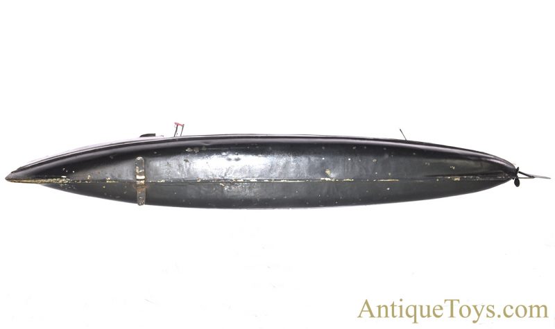 Gebrüder Bing Tin Lithographed Windup Torpedo Boat #155/231 from the Richard T. Claus Collection <FONT COLOR="ff000 ">*SOLD*</font> - Image 5