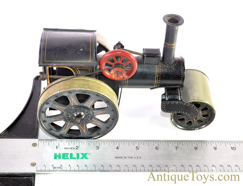 Gebrüder Bing ca. 1931 Tin Lithographed Windup 11/926 Steam Roller <FONT COLOR="ff000 ">*SOLD*</font> - Image 8