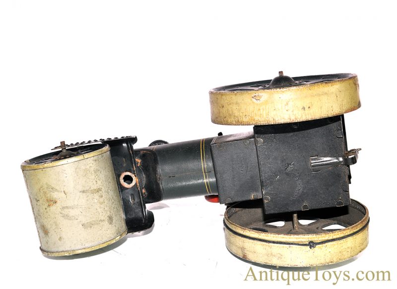 Gebrüder Bing ca. 1931 Tin Lithographed Windup 11/926 Steam Roller <FONT COLOR="ff000 ">*SOLD*</font> - Image 3