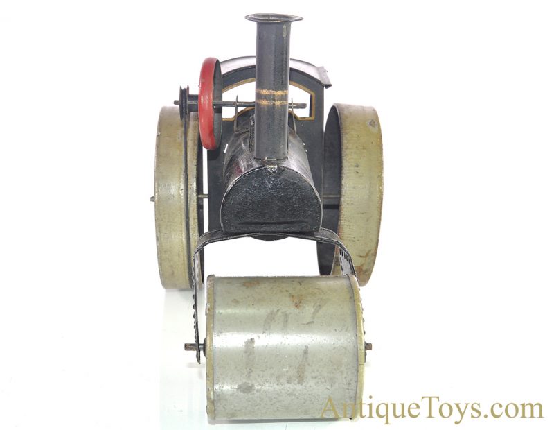 Gebrüder Bing ca. 1931 Tin Lithographed Windup 11/926 Steam Roller <FONT COLOR="ff000 ">*SOLD*</font> - Image 4
