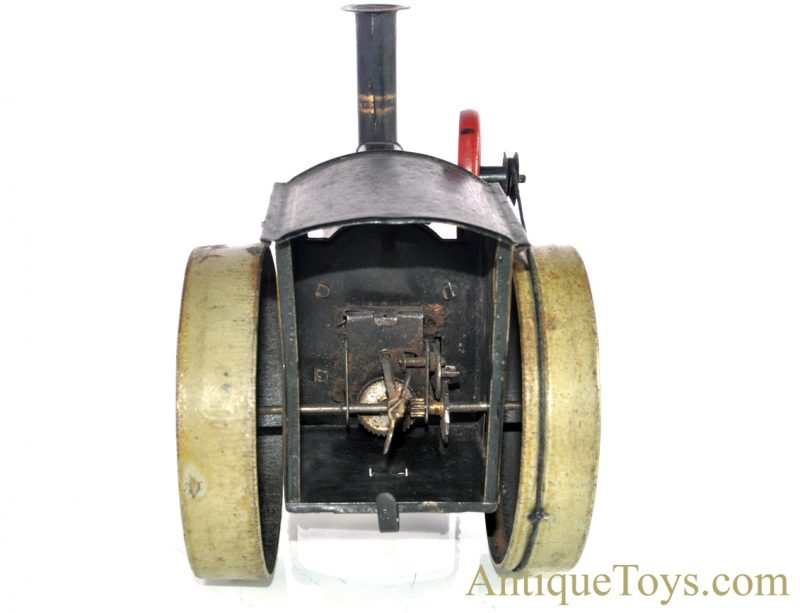 Gebrüder Bing ca. 1931 Tin Lithographed Windup 11/926 Steam Roller <FONT COLOR="ff000 ">*SOLD*</font> - Image 5