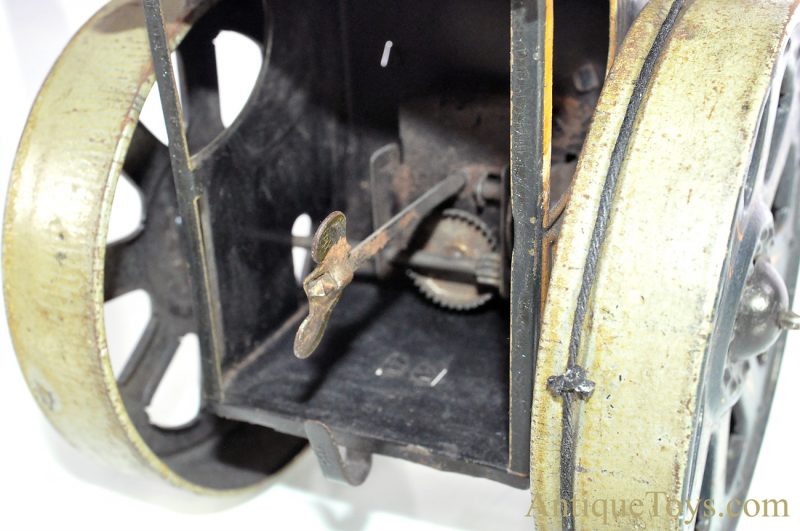 Gebrüder Bing ca. 1931 Tin Lithographed Windup 11/926 Steam Roller <FONT COLOR="ff000 ">*SOLD*</font> - Image 6