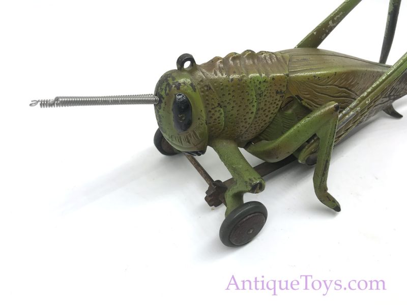 Hubley Grasshopper Cast Iron Pull Toy <FONT COLOR="ff000 ">*SOLD*</font> - Image 4