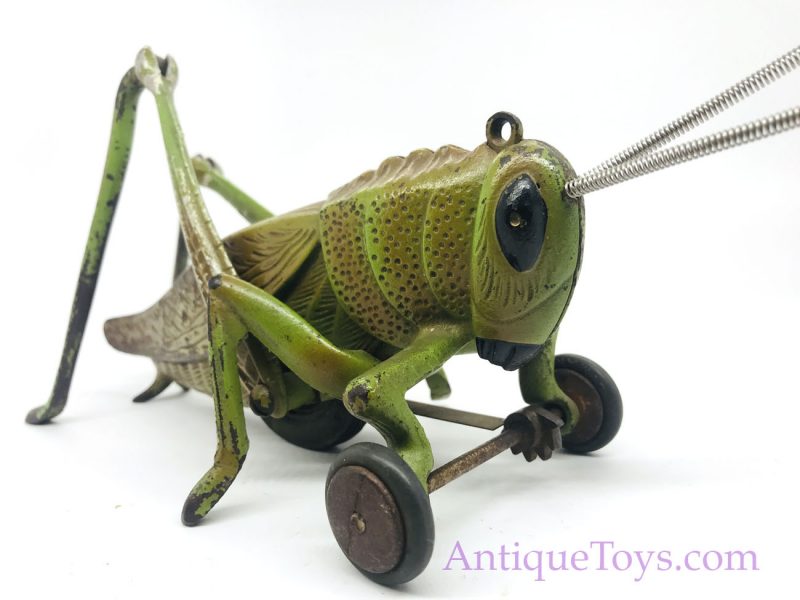 Hubley Grasshopper Cast Iron Pull Toy <FONT COLOR="ff000 ">*SOLD*</font>