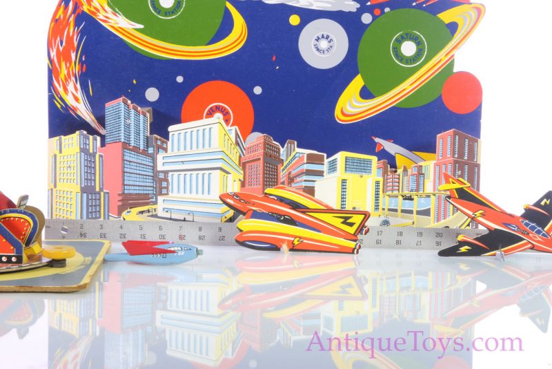 Keystone Space Toy Rocket Ship Set with Gun <FONT COLOR="ff000 ">*SOLD*</font> - Image 6