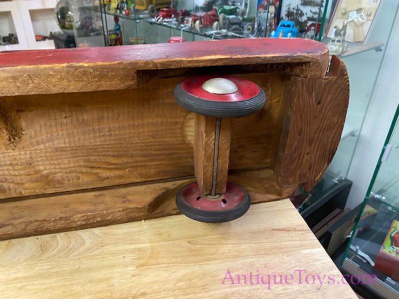 Cass Wood Toy Dump Truck <FONT COLOR="ff000 ">*SOLD*</font> - Image 3