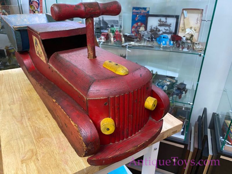 Cass Wood Toy Dump Truck <FONT COLOR="ff000 ">*SOLD*</font> - Image 4