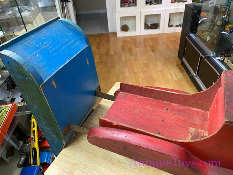 Cass Wood Toy Dump Truck <FONT COLOR="ff000 ">*SOLD*</font> - Image 8
