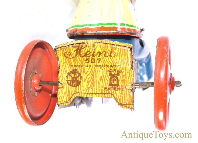 Lehmann “Heini” #507 Tin Lithographed German Windup Toy *SOLD* - Image 8