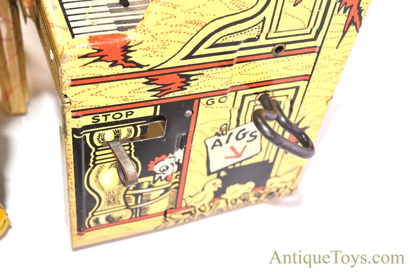 Unique Art ca. 1940’s “Li’l Abner and his Dogpatch Band” Tin Lithographed Windup Toy for Sale - Image 11