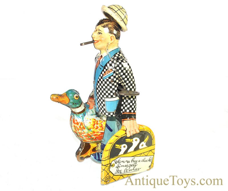 Marx Joe Penner and his Duck Goo Goo Tin Lithographed Windup Toy <FONT COLOR="ff000 ">*SOLD*</font> - Image 3