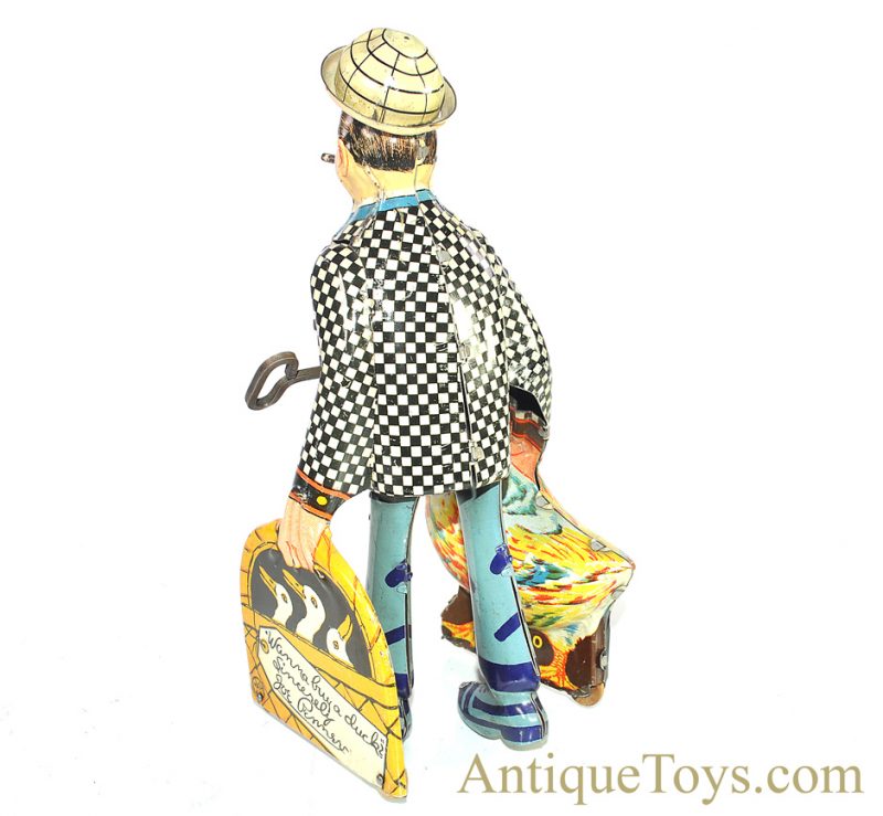 Marx Joe Penner and his Duck Goo Goo Tin Lithographed Windup Toy <FONT COLOR="ff000 ">*SOLD*</font> - Image 4