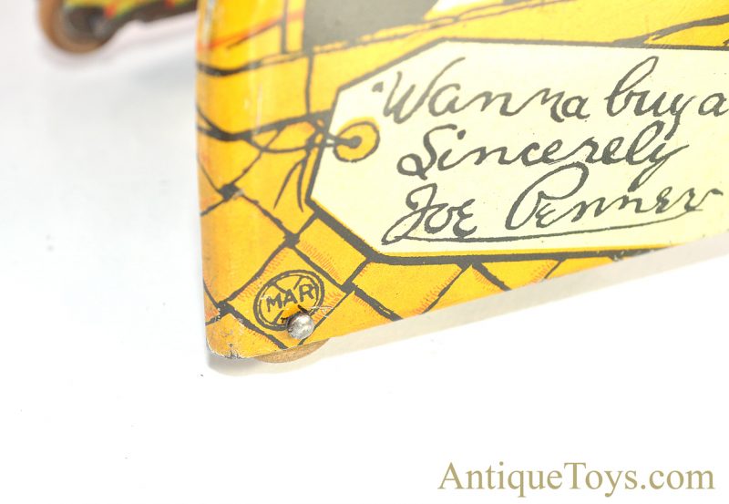 Marx Joe Penner and his Duck Goo Goo Tin Lithographed Windup Toy <FONT COLOR="ff000 ">*SOLD*</font> - Image 8