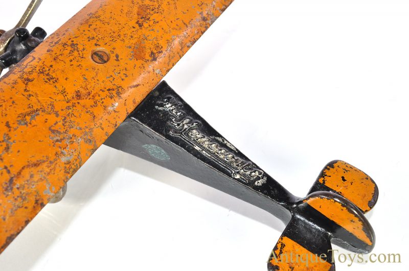 Arcade “The Monocoupe” #355 Cast Iron Airplane <FONT COLOR="ff000 ">*SOLD*</font> - Image 9