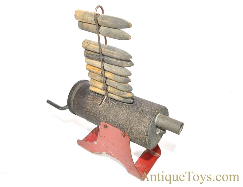 Milton Bradley ca. 1918 "Bradley's Rapid Fire Cannon" Game #4218 in Box <FONT COLOR="ff000 ">*SOLD*</font> - Image 4