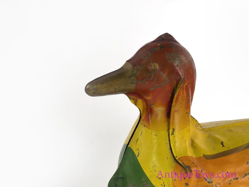 Dayton Friction Toy Works Pressed Steel Dayton Hill Climber Duck <FONT COLOR="ff000">*SOLD*</font> - Image 4