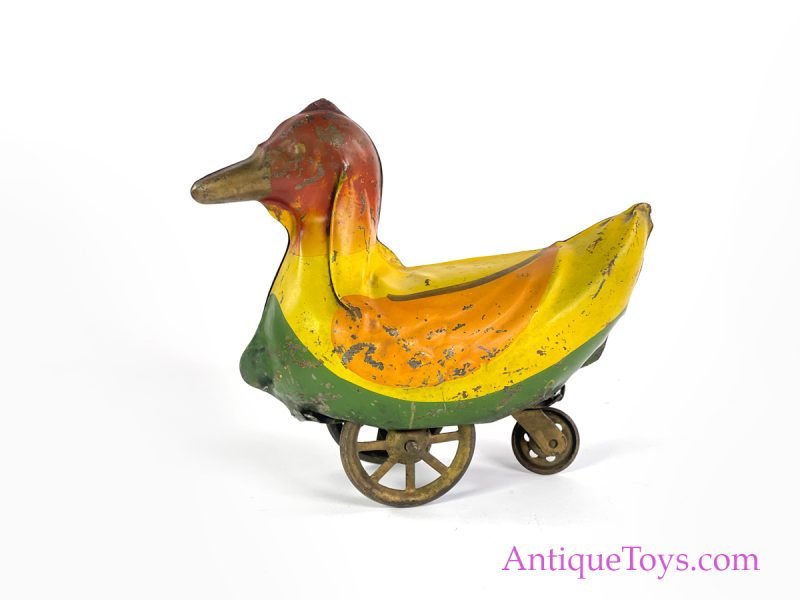 Dayton Friction Toy Works Pressed Steel Dayton Hill Climber Duck <FONT COLOR="ff000">*SOLD*</font>