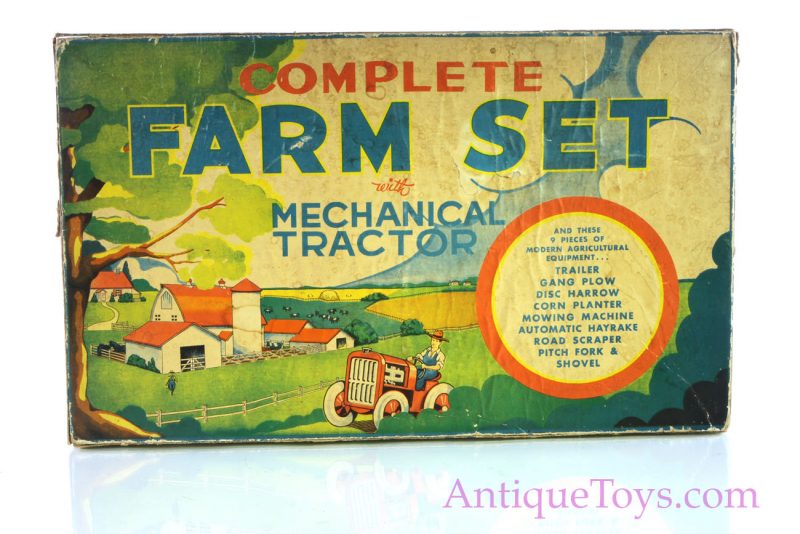 Marx Complete Farm Set with Mechanical Tractor <FONT COLOR="ff000 ">*SOLD*</font> - Image 7