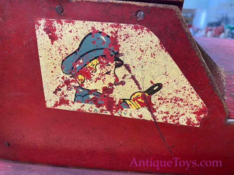 Cass Wood Toy Dump Truck <FONT COLOR="ff000 ">*SOLD*</font> - Image 9