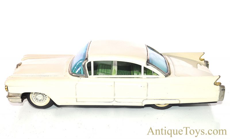 Suzuki & Edwards (S&E, SE) Tin Lithographed Friction Powered Cadillac Japanese Car in Box <FONT COLOR="ff000 ">*SOLD*</font> - Image 4