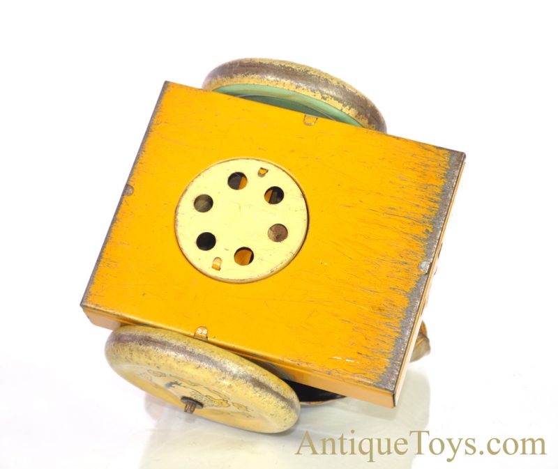 Clucking Tin Lithographed Push/Pull Chicken British Toy <FONT COLOR="ff000 ">*SOLD*</font> - Image 8