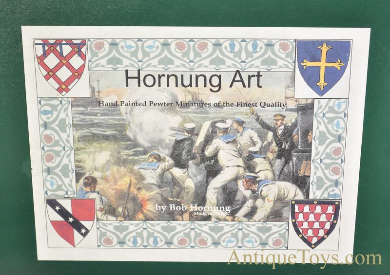 Hornung Art by Bob Hornung Hand Painted Pewter Miniature Set of Sailors & Scenic Accessories in Collectors Box <FONT COLOR="ff000 ">*SOLD*</font> - Image 3