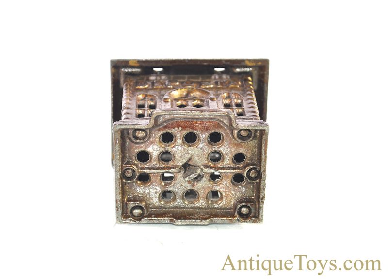 Grey Iron Casting Co. ca. 1897 Large Print “Deposit” Cast Iron Still Penny Bank <FONT COLOR="ff000 ">*SOLD*</font> - Image 6
