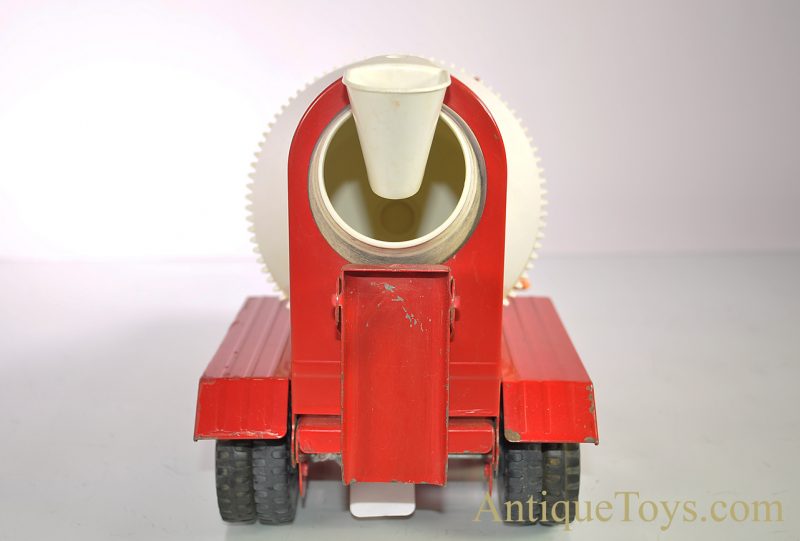 Vintage ca. 1960’s Original Tonka Pressed Steel Dual Rear Wheel Cement Mixer Truck <FONT COLOR="ff000 ">*SOLD*</font> - Image 5
