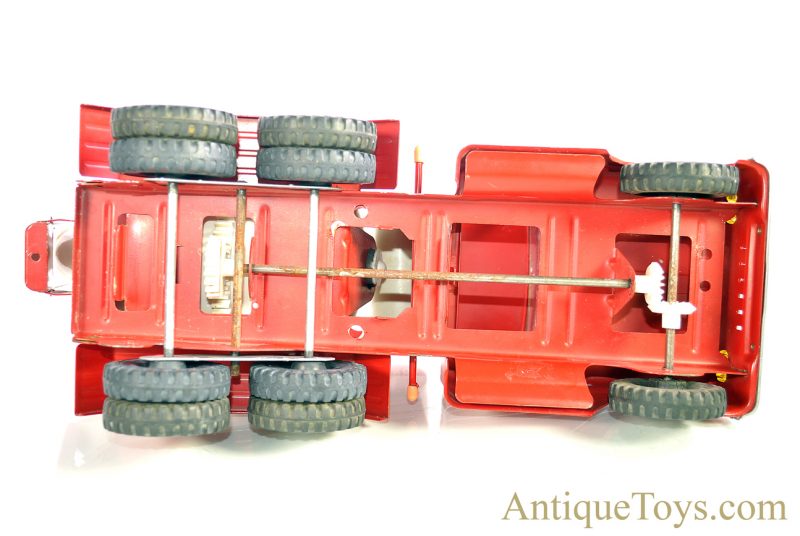 Vintage ca. 1960’s Original Tonka Pressed Steel Dual Rear Wheel Cement Mixer Truck <FONT COLOR="ff000 ">*SOLD*</font> - Image 7