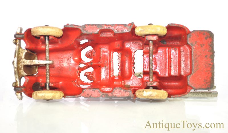 Hubley ca. 1930’s Red Cast Iron Fire Engine Ladder Truck <FONT COLOR="ff000 ">*SOLD*</font> - Image 5
