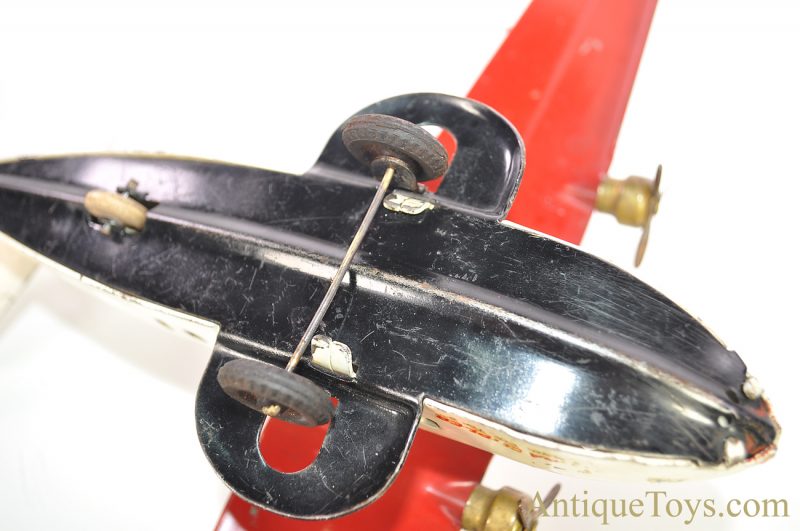 Wyandotte Toys/All Metal Products Co. Ca. 1930’s Pressed Steel “China Clipper” PAA Pan Am Airlines 4-Prop Airplane <FONT COLOR="ff000 ">*SOLD*</font> - Image 10
