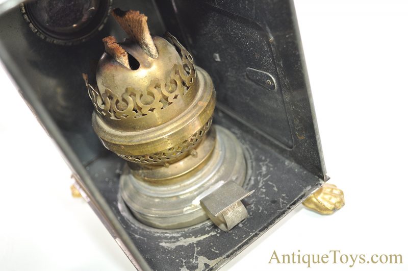 Ernst Plank “Lanterna Magica” #1518 Gloria Nr. German Tin Oil Lamp Magic Lantern Projector with 12 Slides & Wooden Box, Plus Extra Box of 11”x 3.5” Glass Slides <FONT COLOR="ff000 ">*SOLD*</font> - Image 10