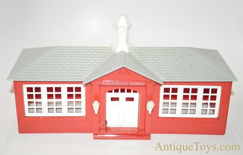 Bachmann Brothers, Inc. (BB) Plasticville USA SC-4 School House Plastic Railroad Model Train Building <FONT COLOR="ff000 ">*SOLD*</font>