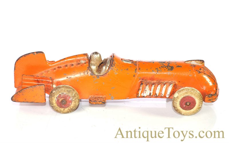 Hubley Orange Cast Iron Racer <FONT COLOR="ff000 ">*SOLD*</font>