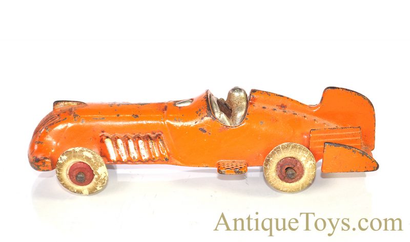 Hubley Orange Cast Iron Racer <FONT COLOR="ff000 ">*SOLD*</font> - Image 2