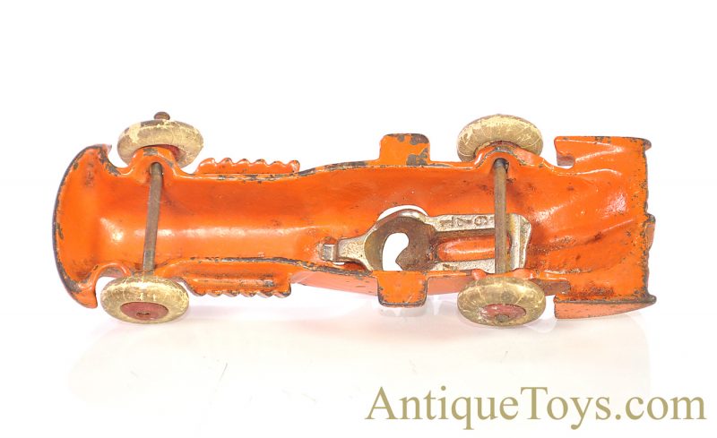 Hubley Orange Cast Iron Racer <FONT COLOR="ff000 ">*SOLD*</font> - Image 3