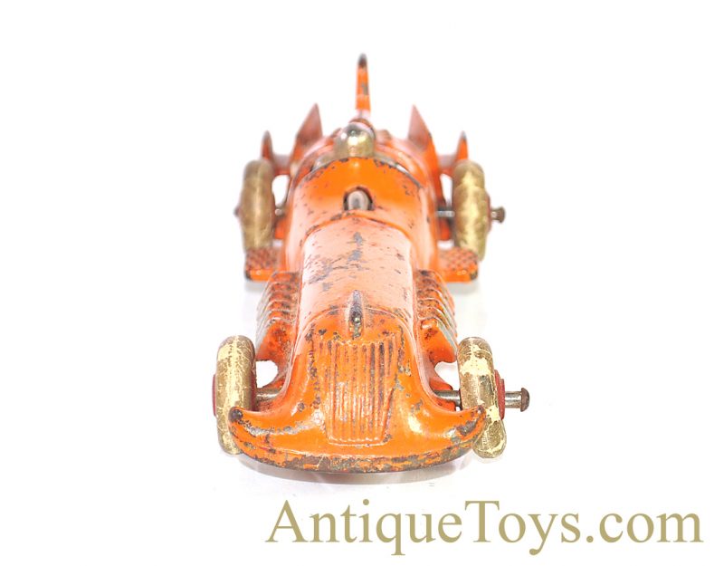 Hubley Orange Cast Iron Racer <FONT COLOR="ff000 ">*SOLD*</font> - Image 4