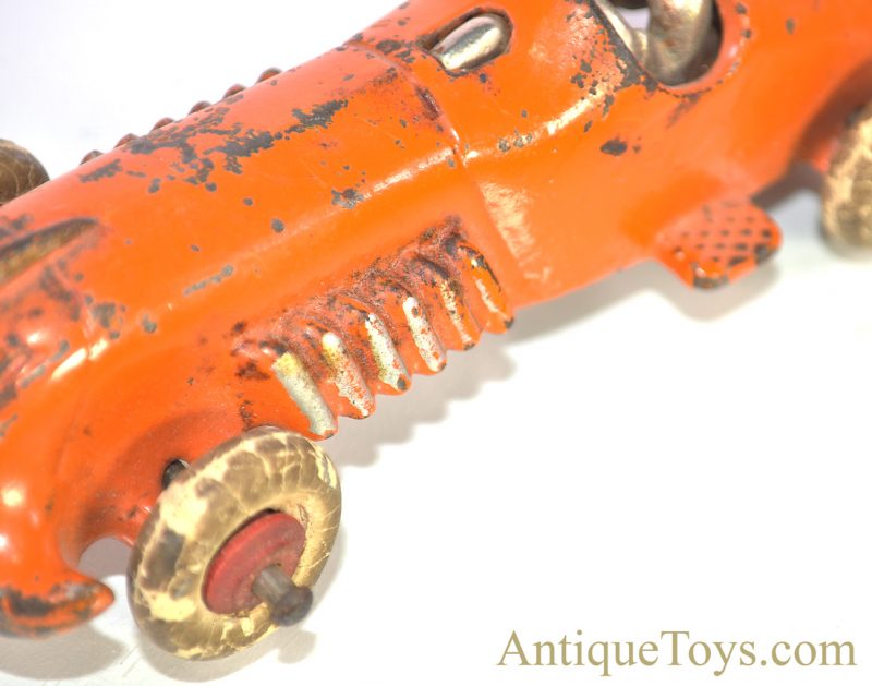 Hubley Orange Cast Iron Racer <FONT COLOR="ff000 ">*SOLD*</font> - Image 7