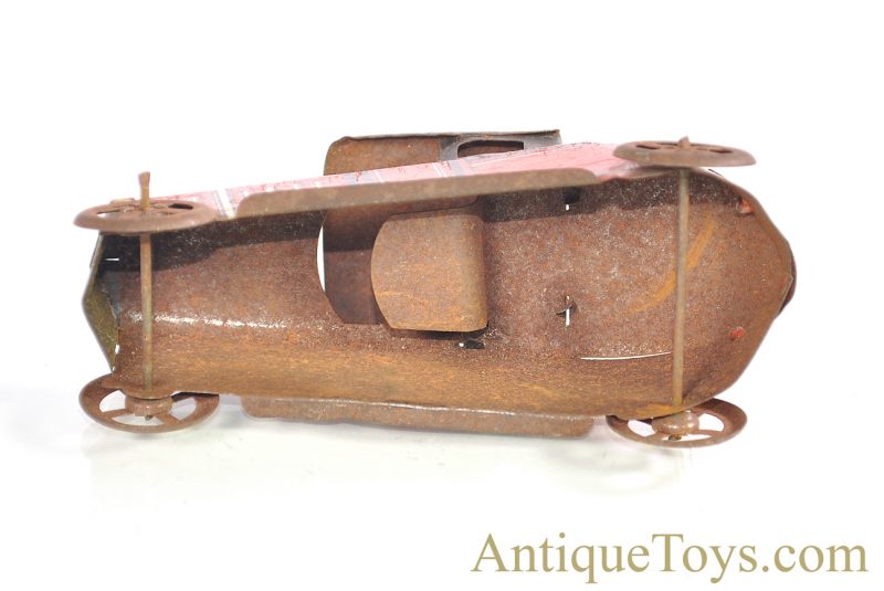 Rico Tin Penny Toy Tin Lithographed #8 Race Car <FONT COLOR="ff000 ">*SOLD*</font> - Image 7