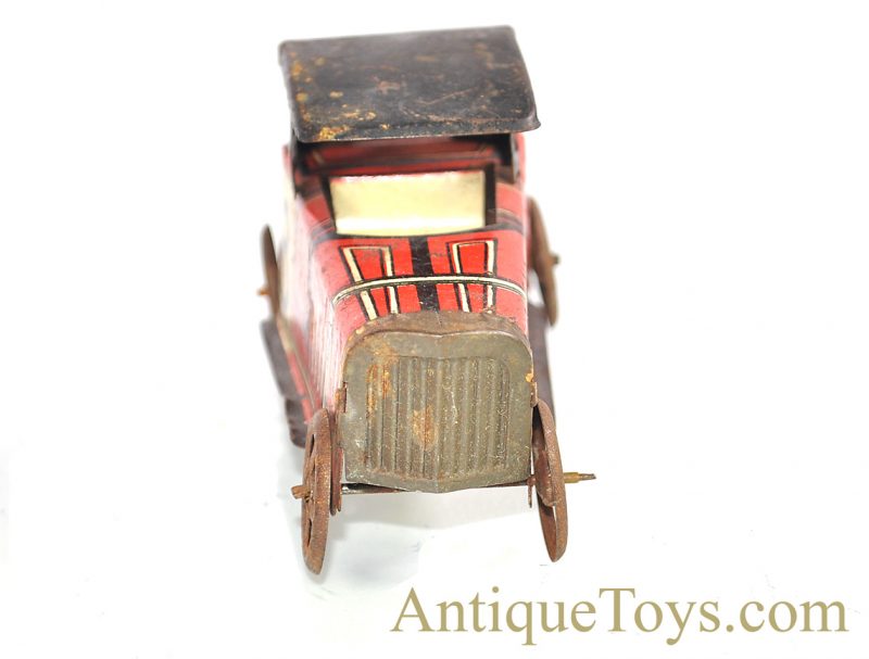 Rico Tin Penny Toy Tin Lithographed #8 Race Car <FONT COLOR="ff000 ">*SOLD*</font> - Image 3
