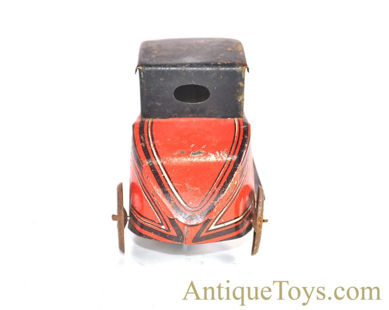 Rico Tin Penny Toy Tin Lithographed #8 Race Car <FONT COLOR="ff000 ">*SOLD*</font> - Image 4