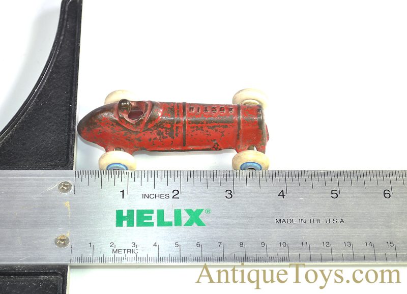 Arcade Red Cast Iron "Austin" Race Car <FONT COLOR="ff000 ">*SOLD*</font> - Image 7